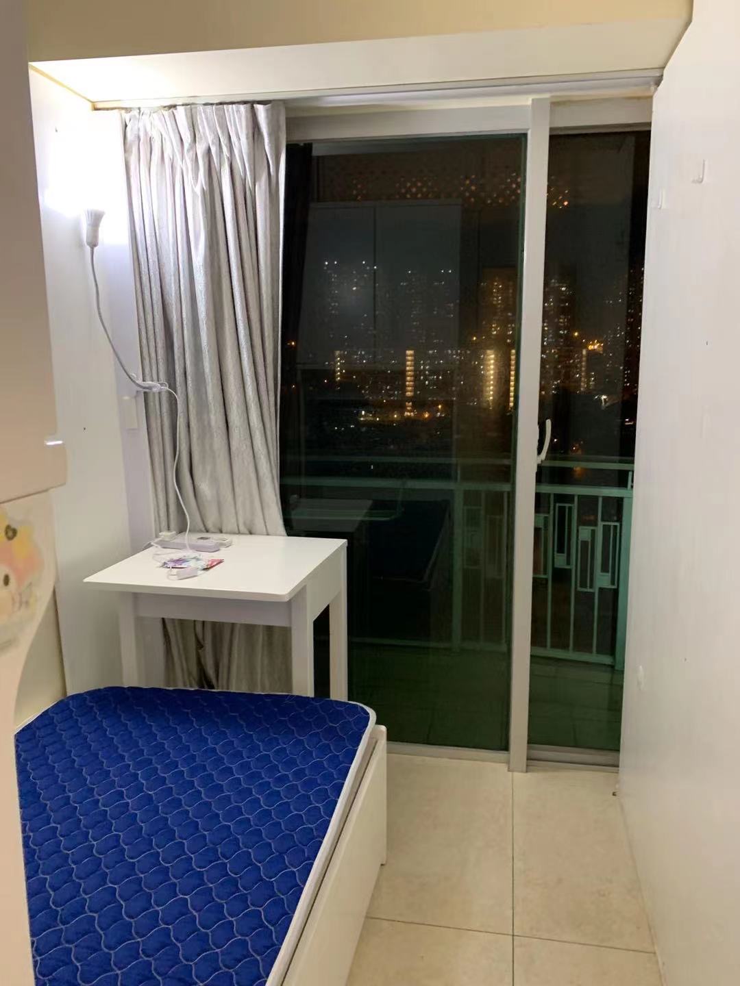 超低价转租大围名城三期带阳台单间(离大围地铁站最近)近中文城大理工浸会原7100hkd