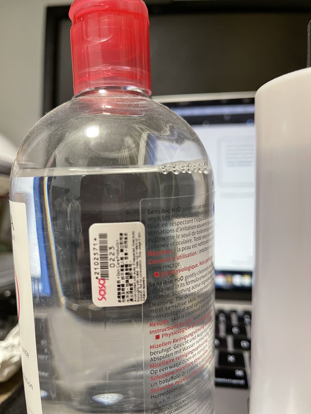 贝德玛 bioderma 卸妆水