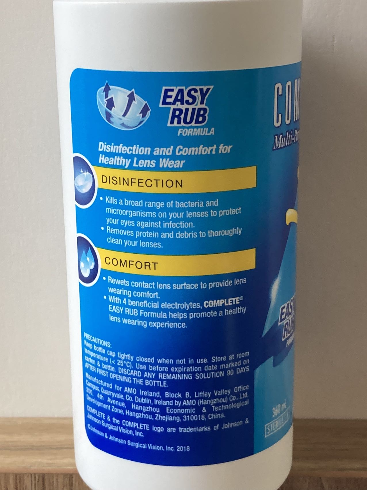 隐形眼镜护理液 360mL